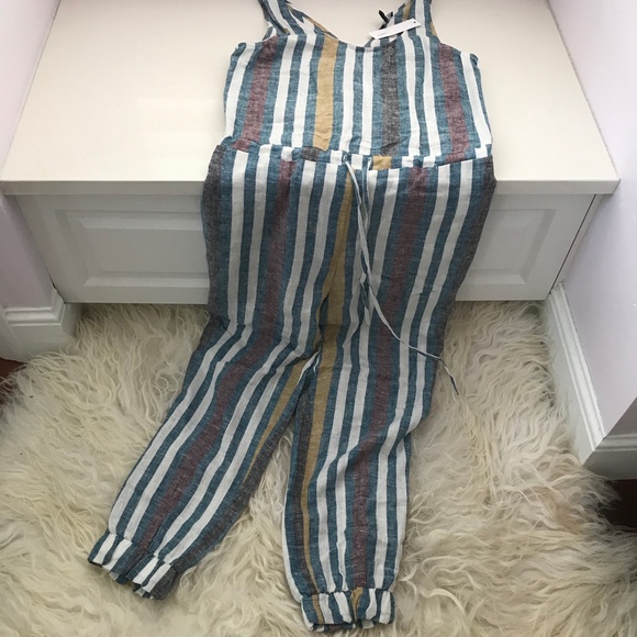 DREW Pants - DREW Striped Jumpsuit